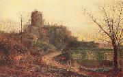 Atkinson Grimshaw The Deserted House oil on canvas